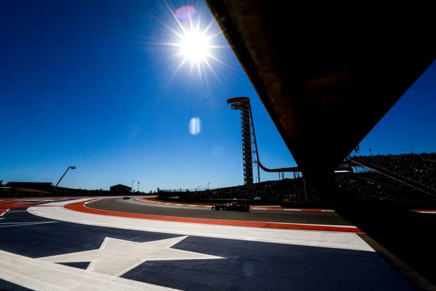F1 - UNITED STATES GRAND PRIX 2025 01 VERSTAPPEN Max (nld), Red Bull Racing RB21, action illustration during the 2025 Formula 1 United States Grand Prix, 19th round of the 2025 FIA Formula One World Championship, WM, Weltmeisterschaft from October 17 to 19, 2025 on the Circuit of the Americas, in Austin, Texas, United States of America - AustinUnited States Copyright: xDPPIx