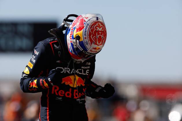 F1 - UNITED STATES GRAND PRIX 2025 VERSTAPPEN Max (ned), Red Bull Racing RB21, portrait during the 2025 Formula 1 United States Grand Prix, 19th round of the 2025 FIA Formula One World Championship, WM, Weltmeisterschaft from October 17 to 19, 2025 on the Circuit of the Americas, in Austin, Texas, United States of America - AustinUnited States Copyright: xDPPIx