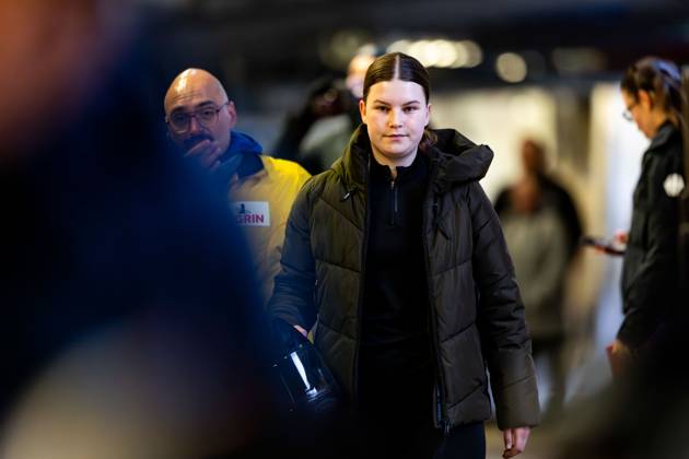 18 10 2025, GER, Bobsleigh, Season 25 26, Women, Central performance test in bobsleigh push test Traditionally, the best German bobsleigh pilots and their pushers met in Oberhof for a test of strength 98559 Oberhof LOTTO Thüringen EISARENA Oberho Thüringen Germany