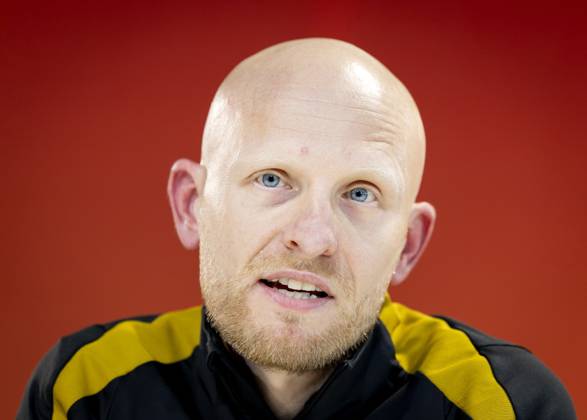 ZEIST - National coach Arjan Veurink during a press conference, PK, Pressekonferenz for the Dutch women s national team, Nationalteam The Dutch women are preparing for the friendly against Poland. ANP KOEN VAN WEEL xVIxANPxSportx xxANPxIVx 539789426 originalFilename: 539789426