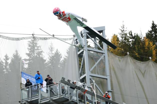 25 10 2025, Ski Jumping, Ladies, FIS Summer Grand Prix, Final Individual Competition Abigail Strate CAN Klingenthal Vogtland Arena Saxony Germany