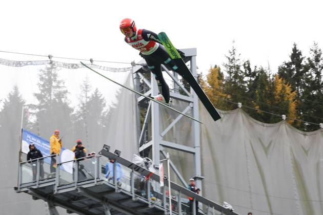 25 10 2025, Ski Jumping, Ladies, FIS Summer Grand Prix, Final Individual Competition Katharina Schmid GER Klingenthal Vogtland Arena Saxony Germany