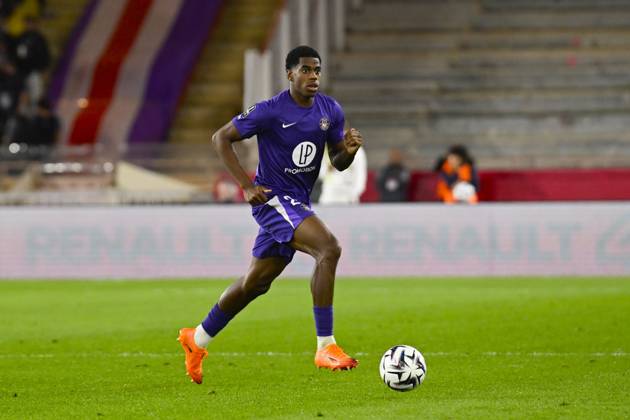 FOOTBALL : AS Monaco VS Toulouse FC - Ligue 1 McDonald s - 25 10 2025 Dayann Methalie (TFC) - Ligue 1 McDonald s match between AS Monaco and Toulouse FC on October 25, 2025 at the Louis II Stadium in Monaco. MonacoMonaco Copyright: xWilliamxCannarellax
