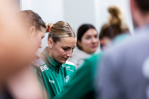 25 10 2025, GER, Handball, Women, Season 2025 2026, Alsco 1 Bl, 6 Matchday, Thueringer HC VfL Oldenburg Lisa Borutta VfL Oldenburg 99947 Bad Langensalza Salza Halle Sporthalle Mehrz Thüringen Germany