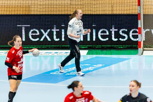 25 10 2025, GER, Handball, Women, Season 2025 2026, Alsco 1 Bl, 6 Matchday, Thueringer HC VfL Oldenburg Laura Kuske Thueringer HC,11 99947 Bad Langensalza Salza Halle Sporthalle Mehrz Thüringen Germany