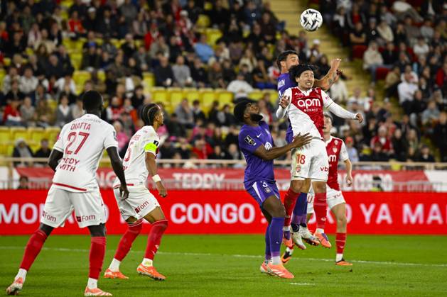 FOOTBALL : AS Monaco VS Toulouse FC - Ligue 1 McDonald s - 25 10 2025 Ligue 1 McDonald s match between AS Monaco and Toulouse FC on October 25, 2025 at the Louis II Stadium in Monaco. MonacoMonaco Copyright: xWilliamxCannarellax