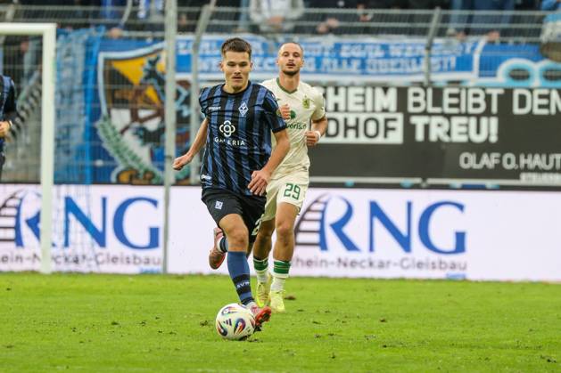 Diego Michel SV Waldhof Mannheim, 28 Soccer 3 League, Matchday 12, SV Waldhof Mannheim vs TSV 1860 Munich on 25 10 2025 at Mannheim Carl Benz Stadion , Germany Mannheim Carl Benz Stadion Germany Copyright: xFranzxReindelx