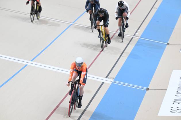 26-10-2025 World Championships Elite Women Track; Giornata 05; 2025, Olanda; Van De Wouw, Hetty; Santiago Del Cile - Velodromo Penalolen;