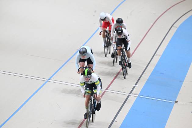 26-10-2025 World Championships Elite Women Track; Giornata 05; 2025, Australia; 2025, Ain; Mccaig, Alessia; Lysenko, Alina; Santiago Del Cile - Velodromo Penalolen;