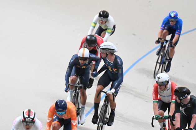 26-10-2025 World Championships Elite Track; Giornata 05; 2025, Spain; Alvarez Martinez, Hector; Torres Barcelo, Albert; Santiago Del Cile - Velodromo Penalolen;