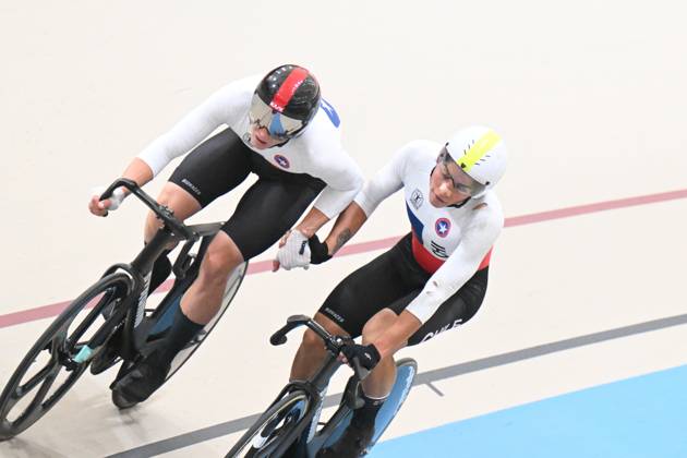 26-10-2025 World Championships Elite Track; Giornata 05; 2025, Cile; Rojas Rivas, Diego; Arriagada Pizarro, Christian; Santiago Del Cile - Velodromo Penalolen;