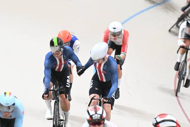 26-10-2025 World Championships Elite Track; Giornata 05; 2025, Usa; Moore, Peter; Frislie, Graeme; Santiago Del Cile - Velodromo Penalolen;