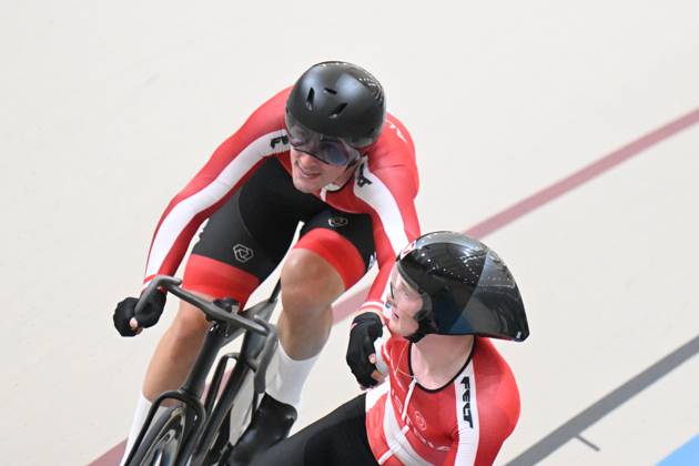 26-10-2025 World Championships Elite Track; Giornata 05; 2025, Austria; Kokas, Raphael; Schmidbauer, Maximilian; Santiago Del Cile - Velodromo Penalolen;