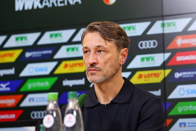 Niko Kovac Borussia Dortmund, Head Coach at the post-match press conference, GER, FC Augsburg vs Borussia Dortmund, Football, Bundesliga, Matchday 9, Season 2025 2026, 31 10 2025, DFL DFB REGULATES PROHIBIT ANY USE OF PHOTOGRAPHS as IMAGE SEQUENCES and or QUASI VIDEO, GER, FC Augsburg vs Borussia Dortmund, Football, Bundesliga, Matchday 9, Season 2025 2026, 31 10 2025 Augsburg Copyright: xEibner-Pressefoto JennixMaulx EP_JML