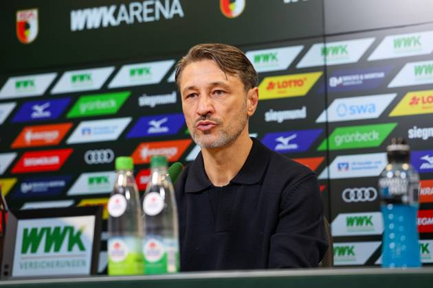 Niko Kovac Borussia Dortmund, Head Coach at the post-match press conference, GER, FC Augsburg vs Borussia Dortmund, Football, Bundesliga, Matchday 9, Season 2025 2026, 31 10 2025, DFL DFB REGULATES PROHIBIT ANY USE OF PHOTOGRAPHS as IMAGE SEQUENCES and or QUASI VIDEO, GER, FC Augsburg vs Borussia Dortmund, Football, Bundesliga, Matchday 9, Season 2025 2026, 31 10 2025 Augsburg Copyright: xEibner-Pressefoto JennixMaulx EP_JML