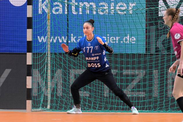 Sara Suba TusSies Metzingen, 77 in goal TusSies Metzingen vs Buxtehuder SV, Handball, Alsco HBF, 7 League Matchday, Season 2025 2026, 01 11 2025 TusSies Metzingen vs Buxtehuder SV, Handball, Alsco HBF, 7 League Matchday, Season 2025 2026, 01 11 2025 Tuebingen Copyright: xEibner-Pressefoto TobiasxBaurx EP_TBR