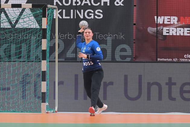 Marie Kristin Weiss TusSies Metzingen, 12 in goal TusSies Metzingen vs Buxtehuder SV, Handball, Alsco HBF, 7 League Matchday, Season 2025 2026, 01 11 2025 TusSies Metzingen vs Buxtehuder SV, Handball, Alsco HBF, 7 League Matchday, Season 2025 2026, 01 11 2025 Tuebingen Copyright: xEibner-Pressefoto TobiasxBaurx EP_TBR
