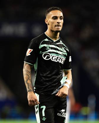 October 5, 2025, Barcelona, Barcelona, Spain: Anthony of Real Betis seen in action during the LaLiga EA Sports match round 8 between RCD Espanyol and Real Betis at RCDE Stadium Barcelona Spain - ZUMAs316 20251005_znp_s316_037 Copyright: xMartixSeguraxRamonedax