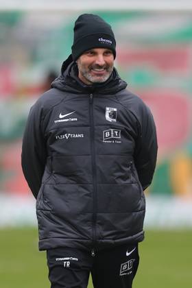 Leipzig, 08 11 2025, Alfred Kunze Sportpark, Soccer, Men, Season 2025 2026, Regionalliga Nordost, 15 Matchday , BSG Chemie Leipzig ZFC Meuselwitz 0 2 0 2 , In the picture Coach Adrian Alipour, Chemie Leipzig ,