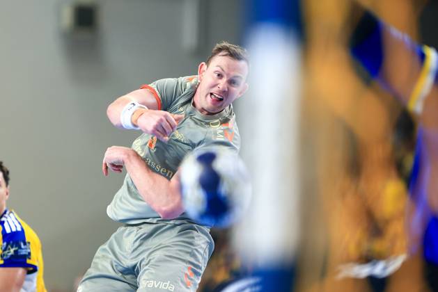 2025.11.13 Kielce Pilka reczna , Liga Mistrzow EHF , sezon 2025 26 Industria Kielce - Aalborg Handbold N z Sander Sagosen Foto Tomasz Fafara PressFocus 2025.11.13 Kielce Handball , EHF Champions League , 2025 2026 season Industria Kielce - Aalborg Handbold Sander Sagosen Credit: Tomasz Fafara PressFocus NEWSPIX.PL --- newspix.pl