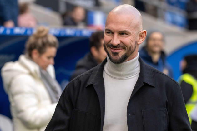 Coach Christian Ilzer TSG 1899 Hoffenheim xettx, Germany, Sinsheim, 29 11 2025, Football, Bundesliga TSG 1899 Hoffenheim vs FC Augsburg, Season 2025 2026, Matchday 12, PreZero Arena DFL DFB REGULATIONS PROHIBIT ANY USE OF PHOTOGRAPHS AS IMAGE SEQUENCES AND OR QUASI VIDEO