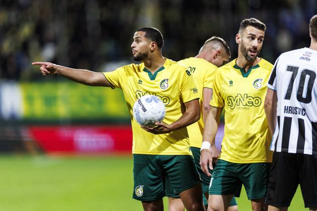 SITTARD - Mohamed Ihattaren of Fortuna Sittard during the Dutch Eredivisie match between Fortuna Sittard and Heracles Almelo at the Fortuna Sittard Stadium on November 29, 2025, in Sittard, Netherlands. ANP IRIS VAN DEN BROEK Eredivisie 2025-2026 xVIxANPxSportx xxANPxIVx 543388851 originalFilename: 543388851
