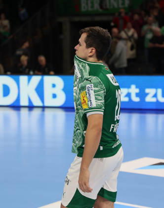 GER HBL Season 2025 2026 FÜCHSE Berlin vs TBV Lemgo Lippe, 30 11 25, Max Schmeling Halle, Berlin, Tim FREIHÖFER Füchse Berlin 20 , Disappointment after defeat against TBV Lemgo Lippe