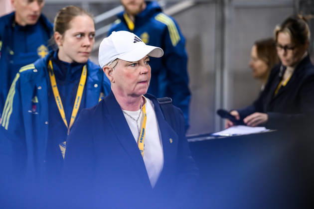 251202 Senior Advisor Marika Domanski Lyfors of Sweden ahead of the Women s Nations League bronze medal second leg match between Sweden and France on December 2, 2025 in Stockholm Photo Simon Hastegard BILDBYRAN code SH JM0754 bbeng fotboll football soccer fotball nations league uefa womens nations league bronsmatch bronze medal match dam sverige sweden frankrike france Copyright: SIMONxHASTEGARD BB251202SH194