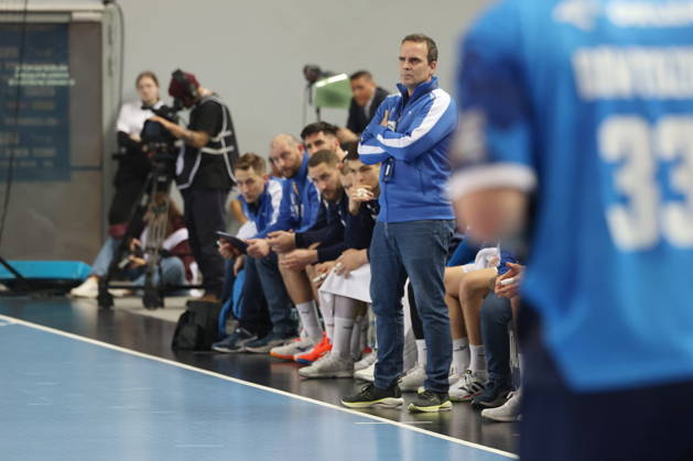 Plock 04.12.2025 Liga mistrzow pilka reczna mezczyzn faza grupowa sezon 2025 26 --- Group Chase mens handball EHF Champions League Orlen Wisla Plock - GOG Handbold trener Xavi Sabate Fot. Marcin Solarz FotoPyK NEWSPIX.PL --- newspix.pl