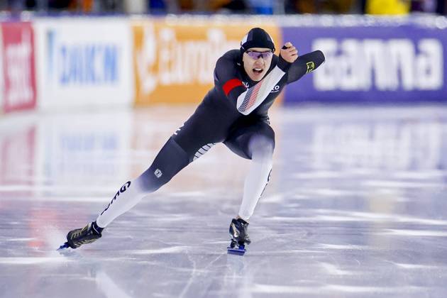 Finn Sonnekalb of Germany Men s 1000m, ISU World Cup Speed skating, Eisschnelllauf ISU World Cup Speed Skating - Heerenveen, Thialf Stadium, December 6, 2025, Heerenveen, Netherlands.