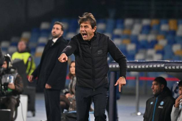 Foto IPP Felice De Martino Napoli 07 12 2025 Calcio Campionato serie A 2025-2026 Napoli - Juventus Nella foto: Antonio Conte Italy Photo Press World Copyright Napoli italy Italia ITALY  Copyright: xR4924_italyphotopressx