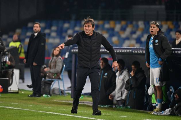 Foto IPP Felice De Martino Napoli 07 12 2025 Calcio Campionato serie A 2025-2026 Napoli - Juventus Nella foto: Antonio Conte Italy Photo Press World Copyright Napoli italy Italia ITALY  Copyright: xR4924_italyphotopressx