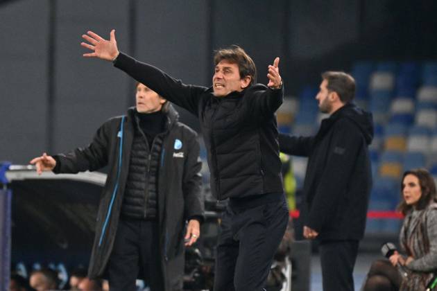 Foto IPP Felice De Martino Napoli 07 12 2025 Calcio Campionato serie A 2025-2026 Napoli - Juventus Nella foto: Antonio Conte Italy Photo Press World Copyright Napoli italy Italia ITALY  Copyright: xR4924_italyphotopressx