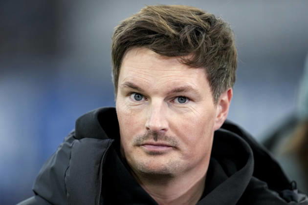 Merlin Polzin Coach, Head Coach, HSV , Single Image, Single Photo, Action, Action, Portrait, Portrait, 13 12 2025, Sinsheim Germany , Football, Bundesliga, TSG 1899 Hoffenheim Hamburger SV, DFB DFL REGULATIONS PROHIBIT ANY USE OF PHOTOGRAPHS AS IMAGE SEQUENCES AND OR QUASI VIDEO xozx
