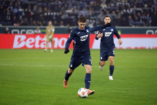 13 12 25 TSG 1899 Hoffenheim Hamburger SV Germany, Sinsheim, 13 12 2025, Football, Bundesliga, Season 2025 2026, TSG 1899 Hoffenheim Hamburger SV Andrej Kramaric TSG 1899 Hoffenheim