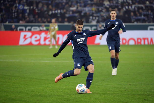13 12 25 TSG 1899 Hoffenheim Hamburger SV Germany, Sinsheim, 13 12 2025, Football, Bundesliga, Season 2025 2026, TSG 1899 Hoffenheim Hamburger SV Andrej Kramaric TSG 1899 Hoffenheim