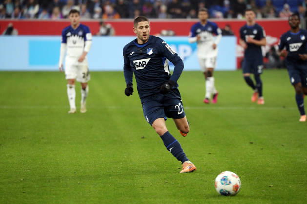 13 12 25 TSG 1899 Hoffenheim Hamburger SV Germany, Sinsheim, 13 12 2025, Football, Bundesliga, Season 2025 2026, TSG 1899 Hoffenheim Hamburger SV Andrej Kramaric TSG 1899 Hoffenheim