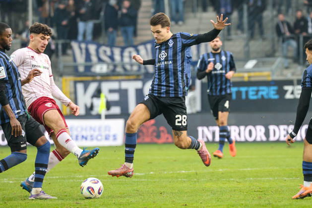 Diego Michel SV Waldhof Mannheim, 28 Soccer 3 League, Matchday 19, SV Waldhof Mannheim vs FC Ingolstadt 04 on 20 12 2025 at Mannheim Carl Benz Stadion , Germany Mannheim Carl Benz Stadion Germany Copyright: xFranzxReindelx