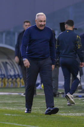 Frosinone s head coach Massimiliano Alvini during the Serie BKT soccer match between Frosinone and Spezia at the Frosinone™s Benito Stirpe stadium, Italy - Saturday, December 20, 2025 - Soccer ( Photo by Fabrizio Corradetti LaPresse )  Copyright: xFabrizioxCorradetti LaPressex