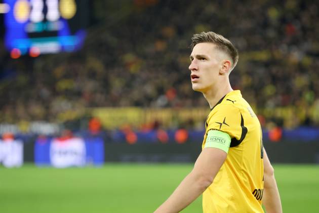 DORTMUND - Nico Schlotterbeck of Borussia Dortmund during the Champions League match between Borussia Dortmund and FK Bodo Glimt at Signal Iduna Park on December 10, 2025, in Dortmund, Germany. ANP Hollandse Hoogte Bart Stoutjesdijk UEFA Champions League 2025 26 xVIxANPxSportx xBartxStoutjesdijkxIVx 545963968 originalFilename: 545963968