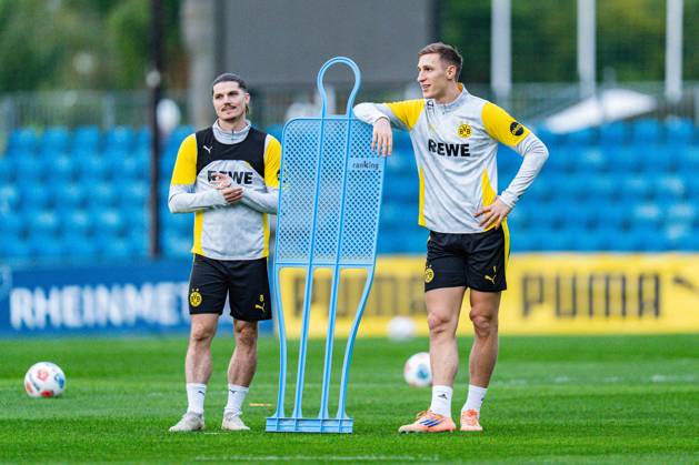 Marcel Sabitzer Borussia Dortmund, 20 Nico Schlotterbeck Borussia Dortmund, 4 Winter training camp Borussia Dortmund in Marbella, Spain, day 1 on 02 01 2026 Copyright: xBahhoxKarax