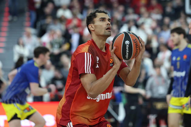 Oscar da Silva FC Bayern Basketball, 01 at half-time warm-up, GER, FC Bayern Basketball vs Maccabi Rapyd Tel Aviv, Basketball, Euroleague, Matchday 19, 2025 2026 season, 02 01 2026, GER, FC Bayern Basketball vs Maccabi Rapyd Tel Aviv, Basketball, Euroleague, Matchday 19, 2025 2026 season, 02 01 2026 Munich Copyright: xEibner-Pressefoto JennixMaulx EP_JML