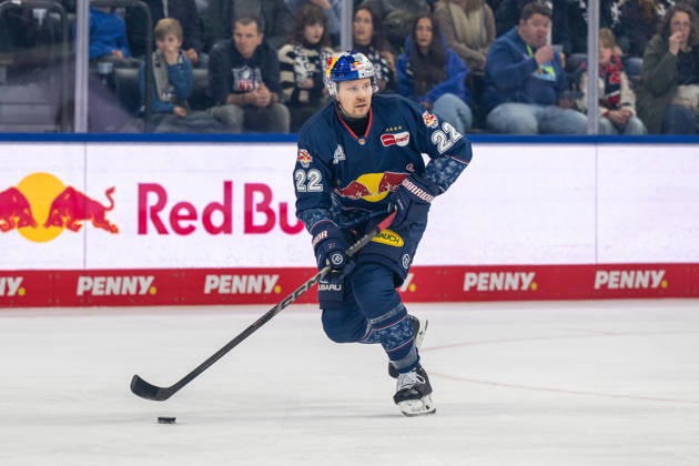 Ville Pokka 22 EHC Red Bull Muenchen , EHC Red Bull Muenchen vs Adler Mannheim, PENNY DEL, Main Round, Matchday 36, 04 01 2026 Muenchen Bayern Germany Copyright: xkolbert-press UlrichxGamelx