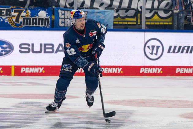 Ville Pokka 22 EHC Red Bull Muenchen , EHC Red Bull Muenchen vs Adler Mannheim, PENNY DEL, Main Round, Matchday 36, 04 01 2026 Muenchen Bayern Germany Copyright: xkolbert-press UlrichxGamelx