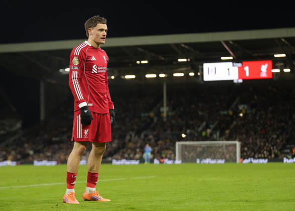 Fulham v Liverpool, English Premier League, Craven Cottage, London, UK - 04 01 2026 Florian Wirtz of Liverpool during the Premier League game away against Fulham at Craven Cottage London Craven Cottage London GBR, UK NEWSPAPERS OUT Copyright: xMarkxGreenwoodx