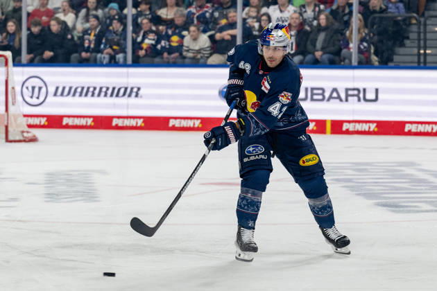 Yasin Ehliz EHC Red Bull Muenchen, 42 GER, EHC Red Bull Muenchen vs Adler Mannheim, Ice Hockey, DEL, Matchday 36, Season 2025 2026, 04 01 2026 GER, EHC Red Bull Muenchen vs Adler Mannheim, Ice Hockey, DEL, Matchday 36, Season 2025 2026, 04 01 2026 Muenchen Copyright: xEibner-Pressefoto HeikexFeinerx EP_HFR