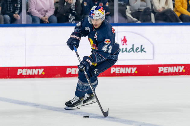 Yasin Ehliz EHC Red Bull Muenchen, 42 GER, EHC Red Bull Muenchen vs Adler Mannheim, Ice Hockey, DEL, Matchday 36, Season 2025 2026, 04 01 2026 GER, EHC Red Bull Muenchen vs Adler Mannheim, Ice Hockey, DEL, Matchday 36, Season 2025 2026, 04 01 2026 Muenchen Copyright: xEibner-Pressefoto HeikexFeinerx EP_HFR