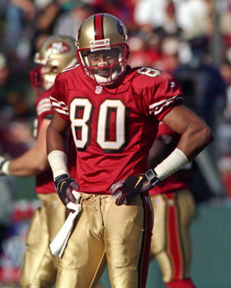 January 3, 1999 - San Francisco, California, U.S - San Francisco 49ers vs. Green Bay Packers Candlestick Park Sunday, January 3, 1999. 49ers beat Packers 30-27. San Francisco 49ers wide receiver Jerry Rice Copyright: xAlxGolubx
