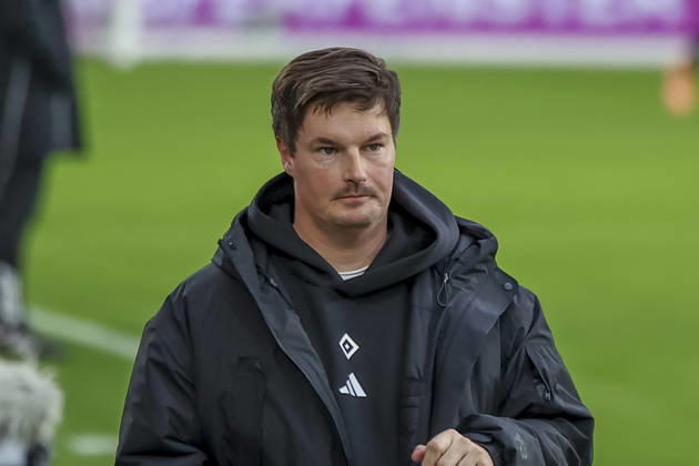Merlin Polzin Hamburger SV, Coach , Germany, Soccer, 1 Bundesliga, Matchday 16, 2025 2026, SC Freiburg vs Hamburger SV, 10 01 2026, Freiburg im Breisgau Europa Park Stadium Germany Copyright: xGrantxHubbsx