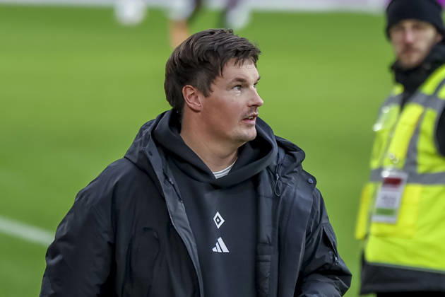 Merlin Polzin Hamburger SV, Coach , Germany, Soccer, 1 Bundesliga, Matchday 16, 2025 2026, SC Freiburg vs Hamburger SV, 10 01 2026, Freiburg im Breisgau Europa Park Stadium Germany Copyright: xGrantxHubbsx